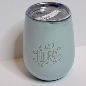 Stainless Wine Tumbler with Lid